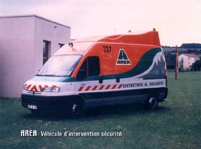véhicule d'intervention Aréa